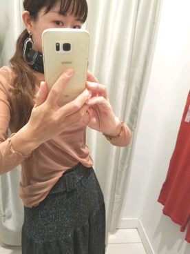 「unglid（アングリッド）のアイテム」を使った、saeさん（レディース・162cm）の春コーディネート