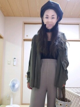 「unglid（アングリッド）のアイテム」を使った、saeさん（レディース・162cm）の夏コーディネート