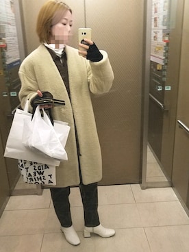 saeさん(レディース・162cm)の冬コーディネート