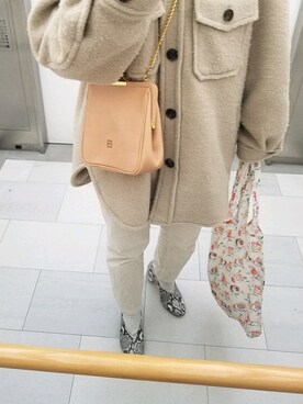 saeさん（レディース・162cm）の冬コーディネート