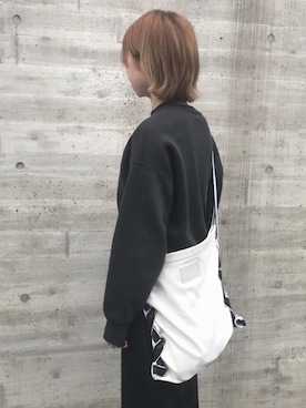「M.Y.O.B（エム.ワイ.オー.ビー）のアイテム（バッグ）」を使った、u  r  a  nさん（レディース・152cm）の春コーディネート