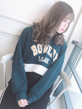 結原弓愛さん（レディース・160cm）の冬コーディネート