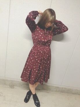 結原弓愛さん（レディース・160cm）の春コーディネート