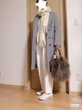 mokaさん（レディース・162cm）の冬コーディネート