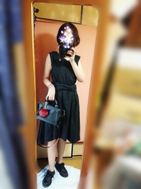 「enchanted prima（エンチャンテッドプリマ）のアイテム」を使った、咲さん（レディース・166cm）の夏コーディネート