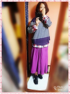 咲さん(レディース・166cm)の秋コーディネート