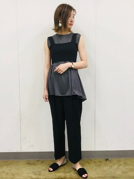 ＭＡＮＡＭＩ 【GLOBALWORK】さん（レディース・165cm）の夏コーディネート