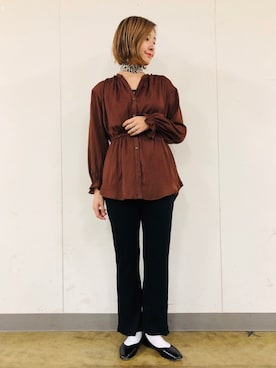 「大人トレンドカジュアル」｜ＭＡＮＡＭＩ 【GLOBALWORK】さん（レディース・165cm）の秋コーディネート