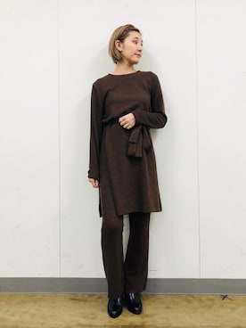 「アイテム（カチューシャ）」を使った、ＭＡＮＡＭＩ 【GLOBALWORK】さん（レディース・165cm）の冬コーディネート