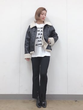 ＭＡＮＡＭＩ 【GLOBALWORK】さん（レディース・165cm）の冬コーディネート