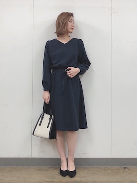 「二次会」｜「アイテム（その他）」を使った、ＭＡＮＡＭＩ 【GLOBALWORK】さん（レディース・165cm）の冬コーディネート