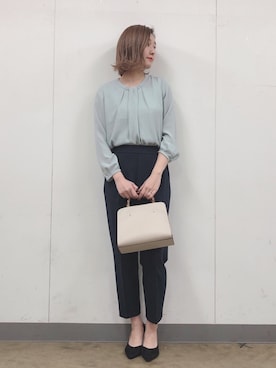 「二次会」｜「アイテム（その他）」を使った、ＭＡＮＡＭＩ 【GLOBALWORK】さん（レディース・165cm）の冬コーディネート