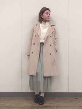 「GLOBAL WORK（グローバルワーク）のアイテム（ドレスシューズ）」を使った、ＭＡＮＡＭＩ 【GLOBALWORK】さん（レディース・168cm）の冬コーディネート