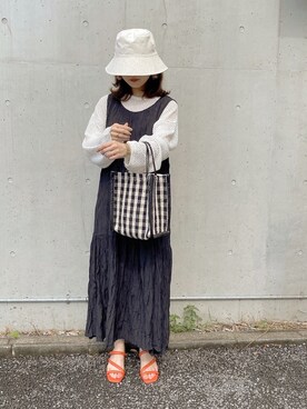 りほさん（レディース・159cm）の夏コーディネート