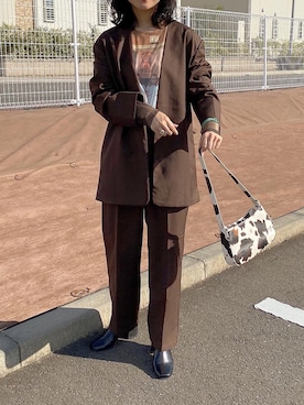 りほさん（レディース・159cm）の秋コーディネート