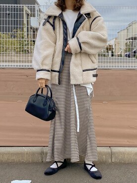 りほさん（レディース・159cm）の秋コーディネート