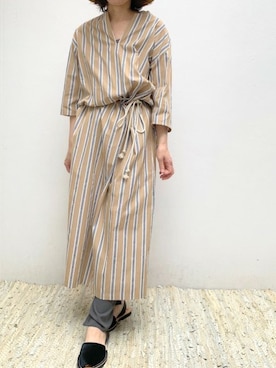 「Munich（ミューニック）のアイテム」を使った、ハピハピさん（レディース・155cm）の春コーディネート