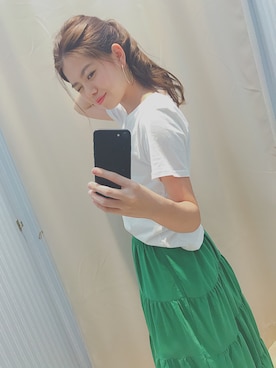 「ポニーテール」｜N.さん（レディース・163cm・20代）の夏コーディネート