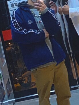 「TOMMY（トミー）のアイテム（スウェット）」を使った、®️さん（メンズ・168cm）の冬コーディネート