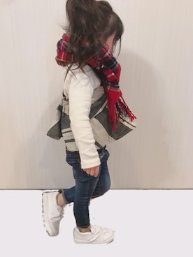 reomamaさん（キッズ・90cm）の冬コーディネート