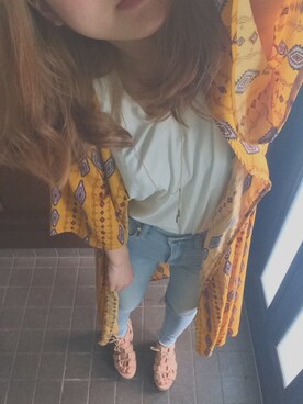 hrさん（レディース・151cm）の春コーディネート