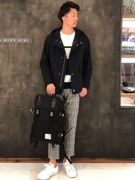 「ラトルトラップ」｜「アイテム（ブルゾン）」を使った、wataruさん（メンズ・178cm）の秋コーディネート