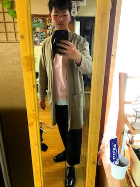 えとっちさん（メンズ・173cm）の春コーディネート