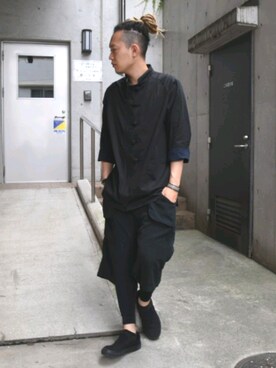 VIZ STORE-TOKYO｜DK_garbha使用「VIRGOwearworks（‘EDO 2’ RELAX SHORTS）」的時尚穿搭