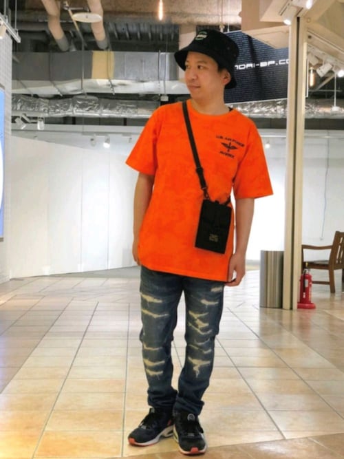 AVIREX（アヴィレックス）の「AVIREX/ アヴィレックス 刺繍T