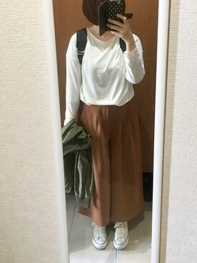 manamiさん（レディース・157cm）の春コーディネート