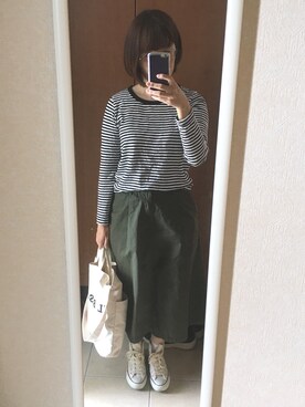 manamiさん（レディース・157cm）の春コーディネート