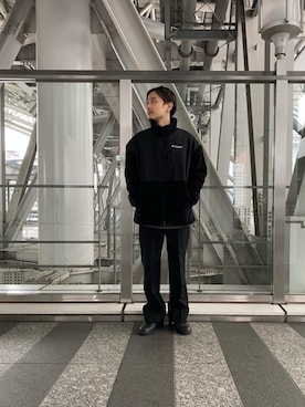 「united arrows」｜「アイテム（ブルゾン）」を使った、etsuさん（メンズ・173cm）の秋コーディネート
