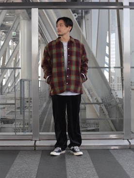 「オトナストリート」｜「アイテム（その他アウター）」を使った、etsuさん（メンズ・173cm）の冬コーディネート