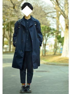 NoBさん(メンズ・176cm)の冬コーディネート