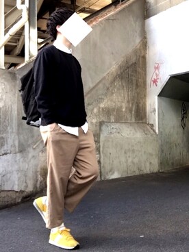 NoBさん(メンズ・176cm)の冬コーディネート