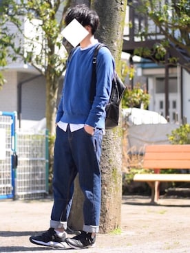 「春コート」｜NoBさん（メンズ・176cm）の春コーディネート