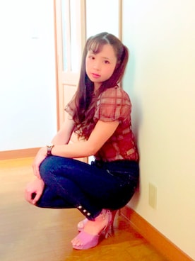 「職場」｜りえちゃんさん（レディース・163cm）の秋コーディネート