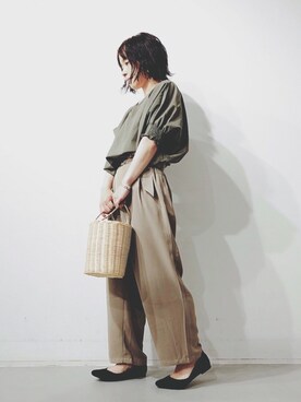 michiさん（レディース・151cm）の春コーディネート