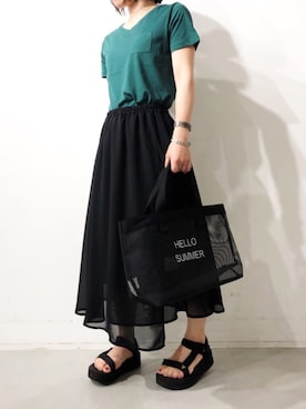 michiさん（レディース・151cm）の春コーディネート