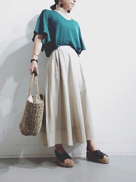 michiさん（レディース・151cm）の夏コーディネート