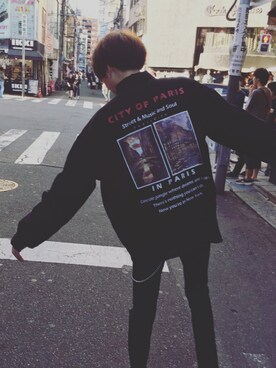 「SPINNS(スピンズ)のアイテム(ウォレットチェーン)」を使った、senakunnさん(メンズ・176cm)の秋コーディネート