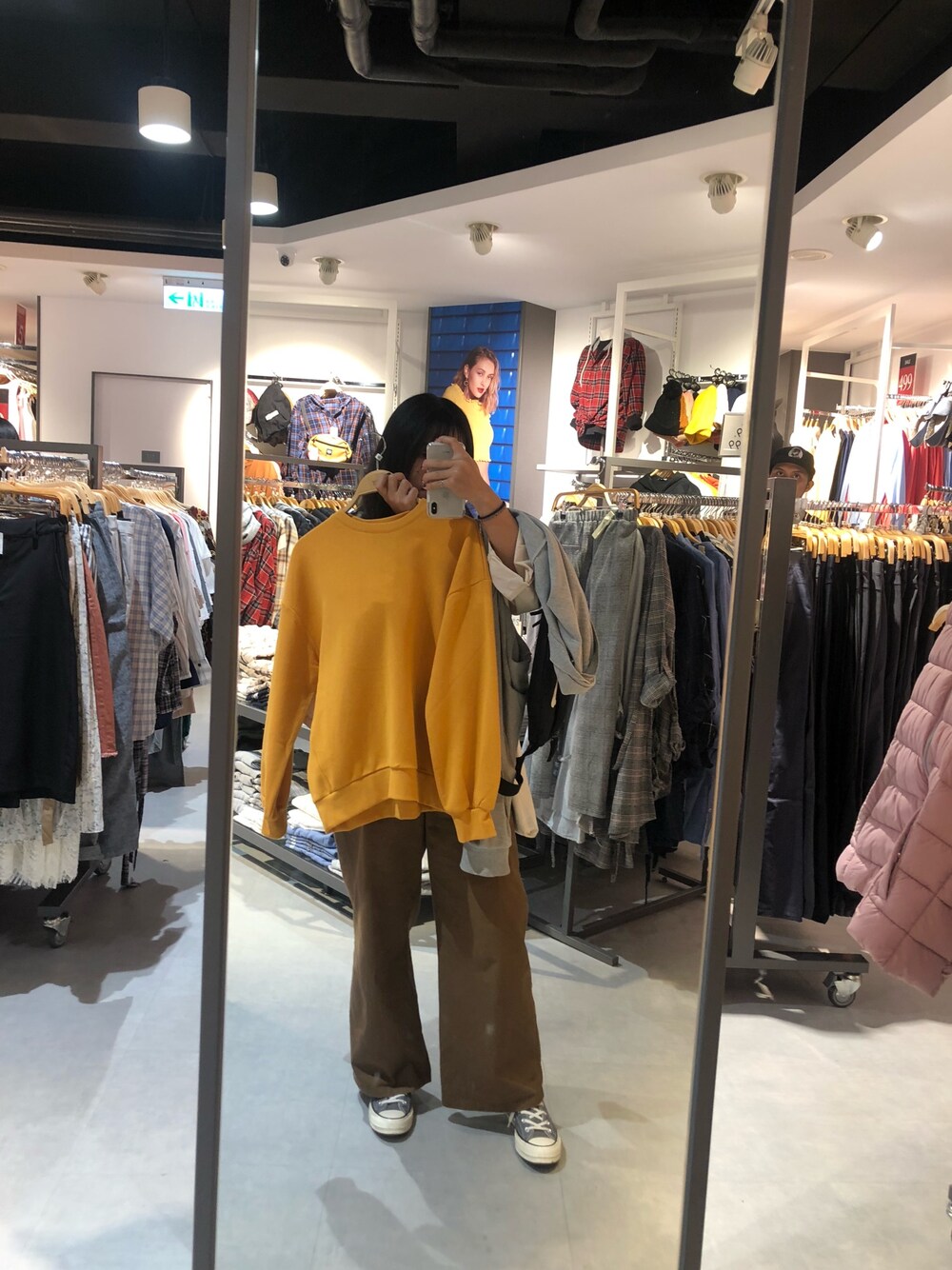 「NETのアイテム（その他トップス、その他）」を使った、peixuanさん（レディース・158cm）の秋コーディネートの1枚目の写真