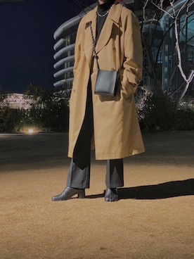 「tabiboots」｜こんたくさん（メンズ・179cm）の冬コーディネート