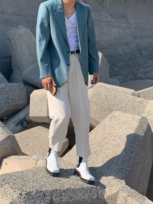drape chino slacks