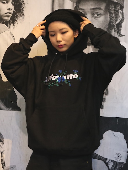 【Lafayette / ラファイエット】スウェットトレーナー 薔薇刺繍 XL Lafayette LFYT ラファイエット ROSE LOGO US COTTON PIGMENT