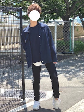 「BEAUTY&YOUTH UNITED ARROWS（ビューティーアンドユースユナイテッドアローズ）のアイテム（ナイロンジャケット）」を使った、RYOTAROさん（メンズ・174cm）の春コーディネート