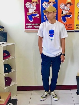 「ONE STAR」｜リン  さん（メンズ・173cm）の春コーディネート