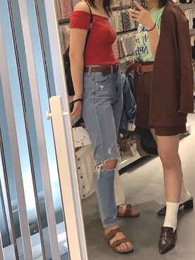 ☁️towa☁️さん（レディース・156cm）の夏コーディネート