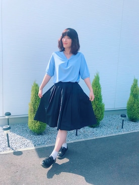 「DRESS CODE（ドレスコード）のアイテム」を使った、まりてるさん（レディース・168cm）の春コーディネート