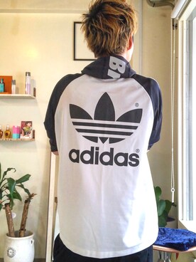 「F.C.Real Bristol（エフシーレアルブリストル）のアイテム（その他トップス）」を使った、torihaさん（メンズ・179cm）の秋コーディネート